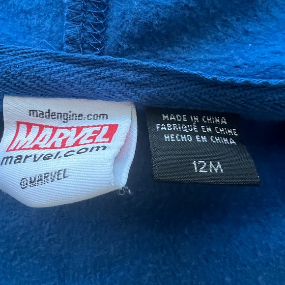 Marvel Captain American Jacket Size 12 M - Picture 5 of 9